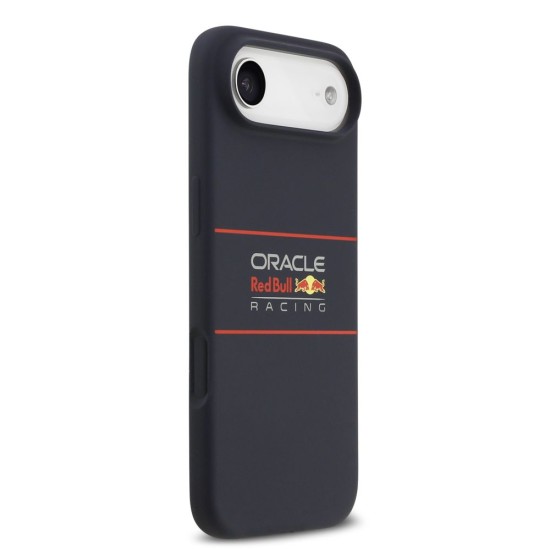 Husa Red Bull Silicone Horizontal Logo MagSafe pentru iPhone Air, Bleumarin (Bakr, RBHMP17M24SIHSRV) by www.silkase.ro