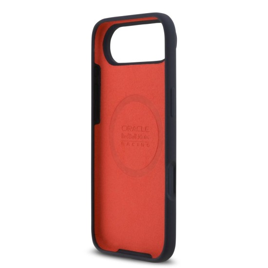 Husa Red Bull Silicone Horizontal Logo MagSafe pentru iPhone Air, Bleumarin (Bakr, RBHMP17M24SIHSRV) by www.silkase.ro