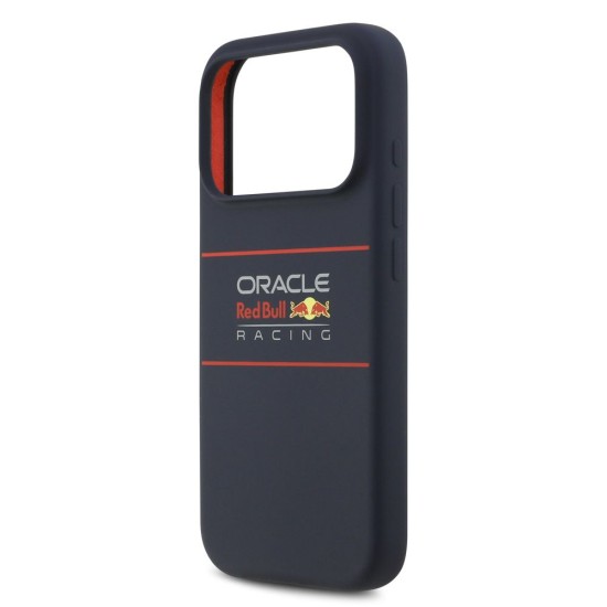 Husa Red Bull Silicone Horizontal Logo MagSafe pentru iPhone 17 Pro Max, Bleumarin (Bakr, RBHMP17X24SIHSRV) by www.silkase.ro
