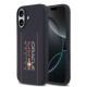 Husa Red Bull Silicone Vertical Logo MagSafe pentru iPhone 17, Bleumarin (Bakr, RBHMP17S24SIOLRV) by www.silkase.ro