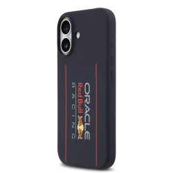Husa Red Bull Silicone Vertical Logo MagSafe pentru iPhone 17, Bleumarin Husa Red Bull Silicone Vertical Logo MagSafe pentru iPhone 17, Bleumarin