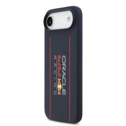 Husa Red Bull Silicone Vertical Logo MagSafe pentru iPhone Air, Bleumarin Husa Red Bull Silicone Vertical Logo MagSafe pentru iPhone Air, Bleumarin