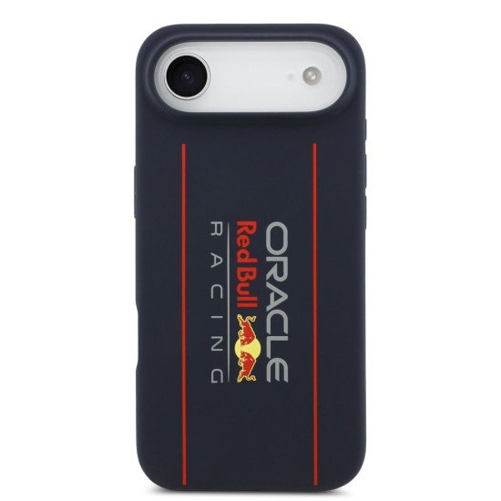 Husa Red Bull Silicone Vertical Logo MagSafe pentru iPhone Air, Bleumarin Husa Red Bull Silicone Vertical Logo MagSafe pentru iPhone Air, Bleumarin (Bakr, RBHMP17M24SIOLRV) by www.silkase.ro