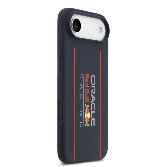 Husa Red Bull Silicone Vertical Logo MagSafe pentru iPhone Air, Bleumarin Husa Red Bull Silicone Vertical Logo MagSafe pentru iPhone Air, Bleumarin (Bakr, RBHMP17M24SIOLRV) by www.silkase.ro
