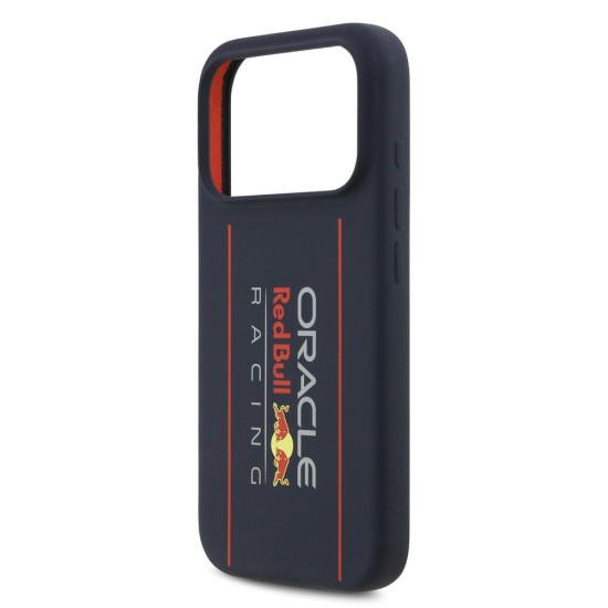 Husa Red Bull Silicone Vertical Logo MagSafe pentru iPhone 17 Pro Max, Bleumarin Husa Red Bull Silicone Vertical Logo MagSafe pentru iPhone 17 Pro Max, Bleumarin (Bakr, RBHMP17X24SIOLRV) by www.silkase.ro