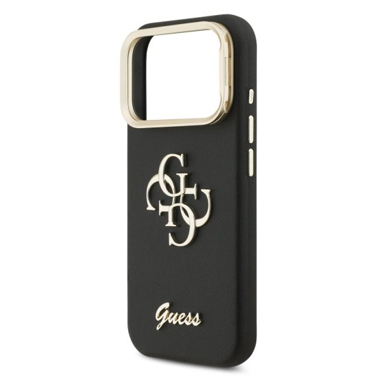 Husa Guess PU Grained 4G Logo Stand Camera Frame pentru iPhone 17 Pro, Neagra Husa Guess PU Grained 4G Logo Stand Camera Frame pentru iPhone 17 Pro, Neagra (Bakr, GUHCP17LPCS4GSK) by www.silkase.ro