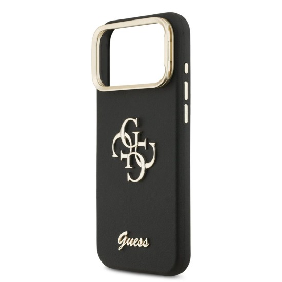 Husa Guess PU Grained 4G Logo Stand Camera Frame pentru iPhone 17 Pro Max, Neagra Husa Guess PU Grained 4G Logo Stand Camera Frame pentru iPhone 17 Pro Max, Neagra (Bakr, GUHCP17XPCS4GSK) by www.silkase.ro