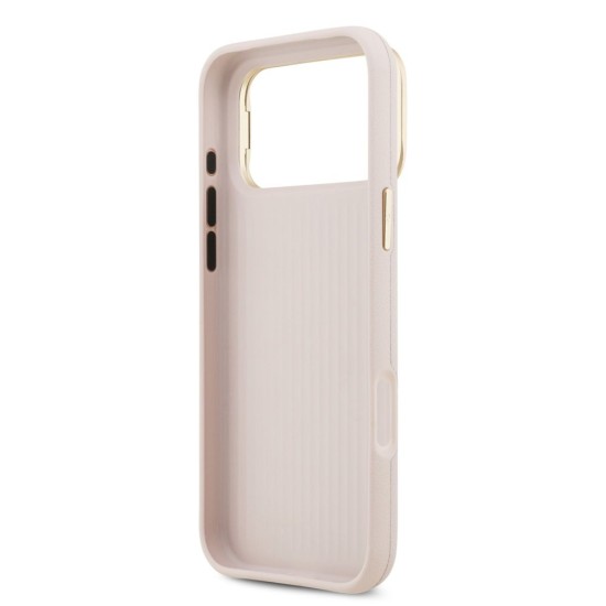 Husa Guess PU Grained 4G Logo Stand Camera Frame pentru iPhone 17 Pro Max, Roz Husa Guess PU Grained 4G Logo Stand Camera Frame pentru iPhone 17 Pro Max, Roz (Bakr, GUHCP17XPCS4GSP) by www.silkase.ro