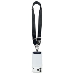 Curea de Umăr Universală (Crossbody Strap) Karl Lagerfeld Choupette Patch, Neagra