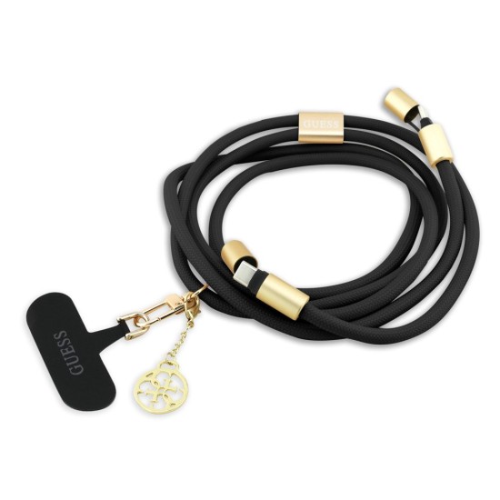 Curea Crossbody Guess 4G Charm cu Cablu USB-C la USB-C, Neagră Curea Crossbody Guess 4G Charm cu Cablu USB-C la USB-C, Neagră (Bakr, GUCCUCNY4GDK) by www.silkase.ro