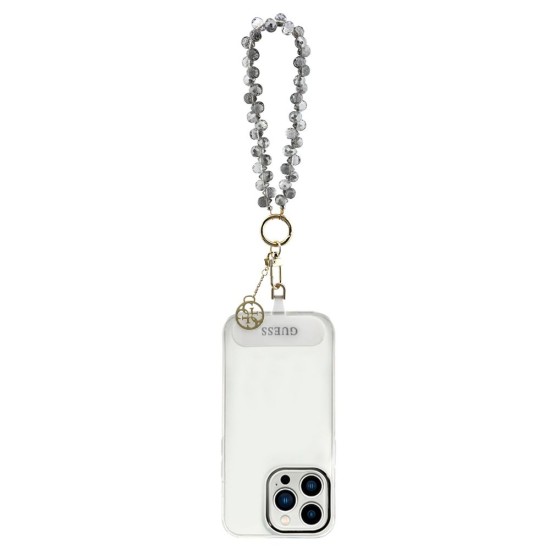 Curea de Mână Universală Guess Crystals 4G Charm, Neagră (Bakr, GUUCMDG4CG) by www.silkase.ro