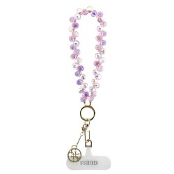 Curea de Mână Universală Guess Crystals 4G Charm, Roz