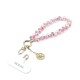 Curea de Mână Universală Guess Crystals 4G Charm, Roz (Bakr, GUUCMDG4CP) by www.silkase.ro
