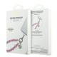 Curea de Mână Universală Guess Crystals 4G Charm, Roz (Bakr, GUUCMDG4CP) by www.silkase.ro