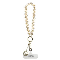 Curea de Mână Universală Guess Crystals 4G Charm, Aurie