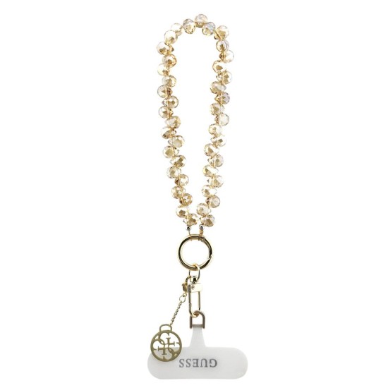 Curea de Mână Universală Guess Crystals 4G Charm, Aurie (Bakr, GUUCMDG4CD) by www.silkase.ro