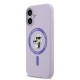 Husa Karl Lagerfeld Liquid Silicone Karl and Choupette MagSafe pentru iPhone 17, Mov Husa Karl Lagerfeld Liquid Silicone Karl and Choupette MagSafe pentru iPhone 17, Mov (Bakr, KLHMP17SSCMKCRHU) by www.silkase.ro