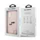 Husa Karl Lagerfeld Liquid Silicone Double Heads MagSafe pentru iPhone 17, Roz (Bakr, KLHMP17SSKCHPPLP) by www.silkase.ro