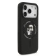 Husa Karl Lagerfeld Liquid Silicone Karl and Choupette MagSafe pentru iPhone 17 Pro Max, Neagra (Bakr, KLHMP17XSCMKCRHK) by www.silkase.ro