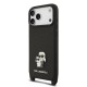 Husa Crossbody Karl Lagerfeld Saffiano Metal Karl and Choupette pentru iPhone 17 Pro, Neagra Husa Crossbody Karl Lagerfeld Saffiano Metal Karl and Choupette pentru iPhone 17 Pro, Neagra (Bakr, KLHCP17LSAKCPBK) by www.silkase.ro