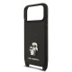 Husa Crossbody Karl Lagerfeld Saffiano Metal Karl and Choupette pentru iPhone 17 Pro, Neagra Husa Crossbody Karl Lagerfeld Saffiano Metal Karl and Choupette pentru iPhone 17 Pro, Neagra (Bakr, KLHCP17LSAKCPBK) by www.silkase.ro