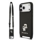 Husa Crossbody Karl Lagerfeld Saffiano Metal Karl and Choupette pentru iPhone 17 Pro Max, Neagra Husa Crossbody Karl Lagerfeld Saffiano Metal Karl and Choupette pentru iPhone 17 Pro Max, Neagra (Bakr, KLHCP17XSAKCPBK) by www.silkase.ro