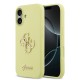 Husa Guess Liquid Silicone 4G Metal Logo pentru iPhone 17, Galbena Husa Guess Liquid Silicone 4G Metal Logo pentru iPhone 17, Galbena (Bakr, GUHCP17SSC4GLMY) by www.silkase.ro