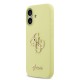 Husa Guess Liquid Silicone 4G Metal Logo pentru iPhone 17, Galbena Husa Guess Liquid Silicone 4G Metal Logo pentru iPhone 17, Galbena (Bakr, GUHCP17SSC4GLMY) by www.silkase.ro