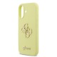 Husa Guess Liquid Silicone 4G Metal Logo pentru iPhone 17, Galbena Husa Guess Liquid Silicone 4G Metal Logo pentru iPhone 17, Galbena (Bakr, GUHCP17SSC4GLMY) by www.silkase.ro