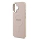 Husa Guess PU Saffiano MagSafe pentru iPhone 17, Roz (Bakr, GUHMP17SPSAREGSP) by www.silkase.ro