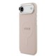 Husa Guess PU Saffiano MagSafe pentru iPhone Air, Roz (Bakr, GUHMP17MPSAREGSP) by www.silkase.ro