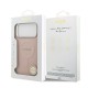 Husa Guess PU Saffiano MagSafe pentru iPhone 17 Pro, Roz (Bakr, GUHMP17LPSAREGSP) by www.silkase.ro