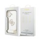 Husa Guess Mirror 4G Glitter Logo MagSafe pentru iPhone 17, Aurie (Bakr, GUHMP17SHMR4GDG) by www.silkase.ro