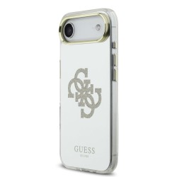 Husa Guess Mirror 4G Glitter Logo MagSafe pentru iPhone Air, Aurie Husa Guess Mirror 4G Glitter Logo MagSafe pentru iPhone Air, Aurie