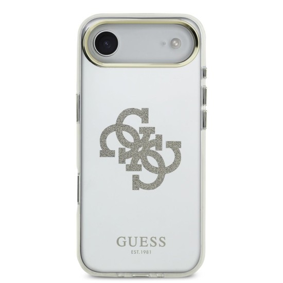 Husa Guess Mirror 4G Glitter Logo MagSafe pentru iPhone Air, Aurie Husa Guess Mirror 4G Glitter Logo MagSafe pentru iPhone Air, Aurie (Bakr, GUHMP17MHMR4GDG) by www.silkase.ro