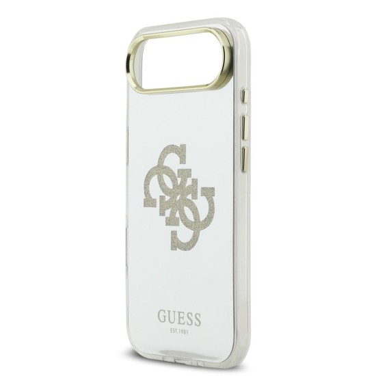 Husa Guess Mirror 4G Glitter Logo MagSafe pentru iPhone Air, Aurie Husa Guess Mirror 4G Glitter Logo MagSafe pentru iPhone Air, Aurie (Bakr, GUHMP17MHMR4GDG) by www.silkase.ro
