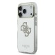 Husa Guess Mirror 4G Glitter Logo MagSafe pentru iPhone 17 Pro, Aurie (Bakr, GUHMP17LHMR4GDG) by www.silkase.ro