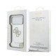 Husa Guess Mirror 4G Glitter Logo MagSafe pentru iPhone 17 Pro, Aurie (Bakr, GUHMP17LHMR4GDG) by www.silkase.ro