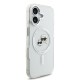 Husa Karl Lagerfeld IML K&CH Heads Metal Frame MagSafe pentru iPhone 17, Transparenta (Bakr, KLHMP17SHLSKCH) by www.silkase.ro