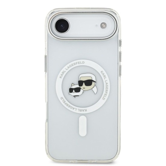 Husa Karl Lagerfeld IML K&CH Heads Metal Frame MagSafe pentru iPhone Air, Transparenta Husa Karl Lagerfeld IML K&CH Heads Metal Frame MagSafe pentru iPhone Air, Transparenta (Bakr, KLHMP17MHLSKCH) by www.silkase.ro