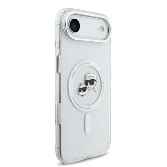 Husa Karl Lagerfeld IML K&CH Heads Metal Frame MagSafe pentru iPhone Air, Transparenta Husa Karl Lagerfeld IML K&CH Heads Metal Frame MagSafe pentru iPhone Air, Transparenta (Bakr, KLHMP17MHLSKCH) by www.silkase.ro