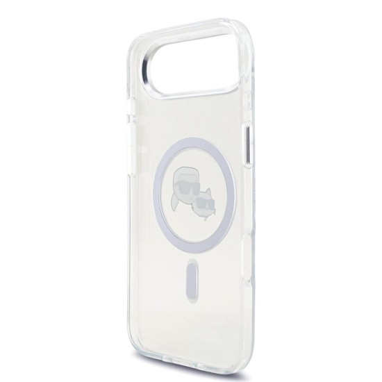 Husa Karl Lagerfeld IML K&CH Heads Metal Frame MagSafe pentru iPhone Air, Transparenta Husa Karl Lagerfeld IML K&CH Heads Metal Frame MagSafe pentru iPhone Air, Transparenta (Bakr, KLHMP17MHLSKCH) by www.silkase.ro