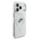 Husa Karl Lagerfeld IML K&CH Heads Metal Frame MagSafe pentru iPhone 17 Pro, Transparenta (Bakr, KLHMP17LHLSKCH) by www.silkase.ro