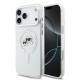 Husa Karl Lagerfeld IML K&CH Heads Metal Frame MagSafe pentru iPhone 17 Pro Max, Transparenta (Bakr, KLHMP17XHLSKCH) by www.silkase.ro