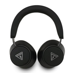 Căști Wireless Over-Ear Guess PU Saffiano Triangle Logo (ENC), Negre