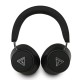 Căști Wireless Over-Ear Guess PU Saffiano Triangle Logo (ENC), Negre (Bakr, GUBHC15PGMRTRK) by www.silkase.ro