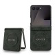 Husa Guess PU Leather 4G Colored Ring Magnetic pentru Samsung Galaxy Z Flip 7, Neagra (Bakr, GUHMZF7P4MSEGCK) by www.silkase.ro