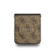 Husa Guess PU Leather 4G Colored Ring Magnetic pentru Samsung Galaxy Z Flip 7, Maro (Bakr, GUHMZF7P4MSEGCW) by www.silkase.ro