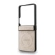 Husa Guess PU Leather 4G Colored Ring Magnetic pentru Samsung Galaxy Z Flip 7, Roz (Bakr, GUHMZF7P4MSEGCP) by www.silkase.ro