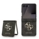 Husa Guess PU 4G Metal Logo pentru Samsung Galaxy Z Flip 7, Gri (Bakr, GUHCZF74GMGGR) by www.silkase.ro